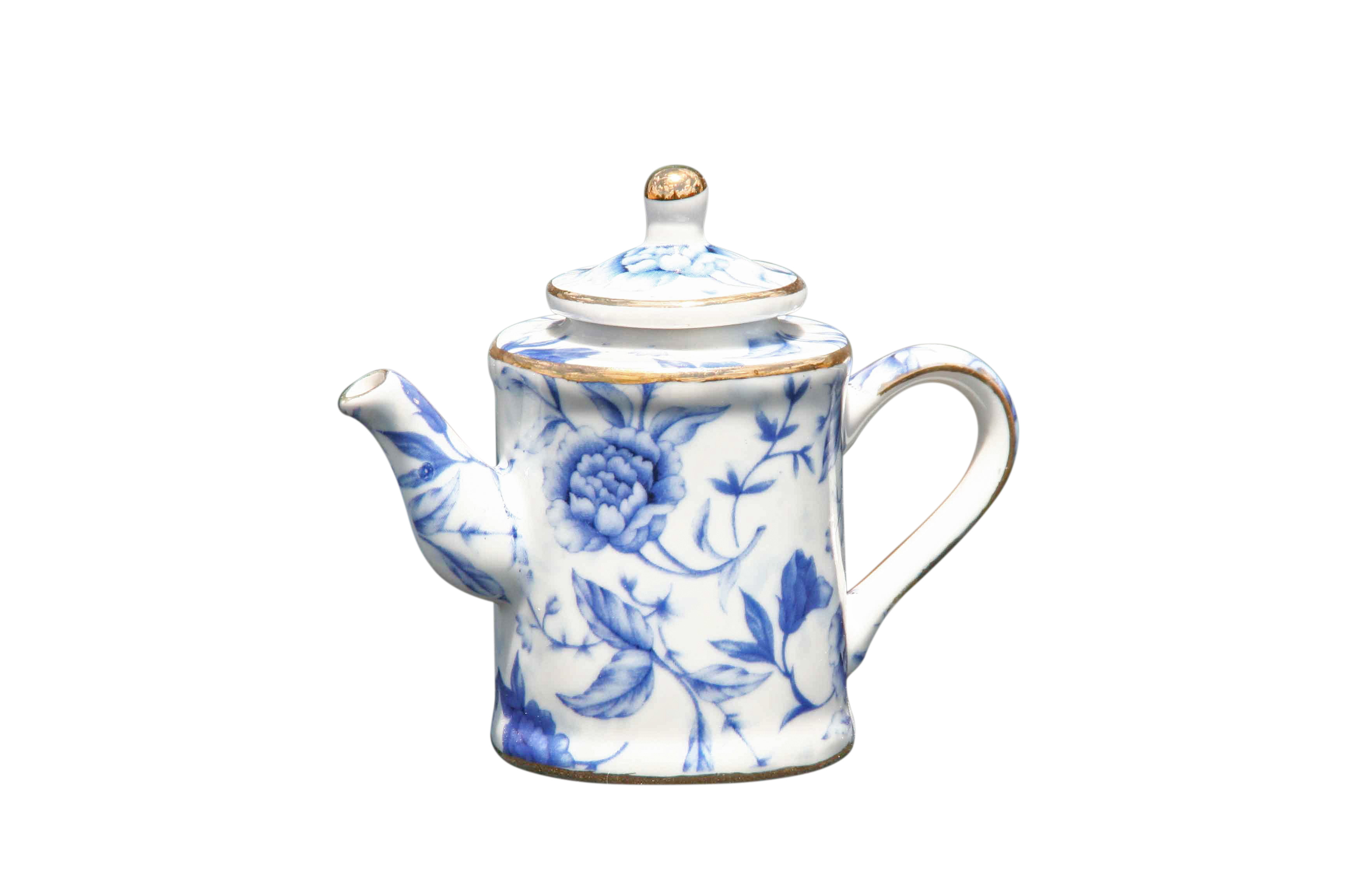Blue Breeze Mini Teapot Jug Shape